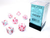 Festive Polyhedral Dice Block (7 Dice) - Sweets and Geeks