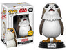 Funko Pop! Star Wars - Porg (Flocked) (Hot Topic Exclusive) #198 - Sweets and Geeks