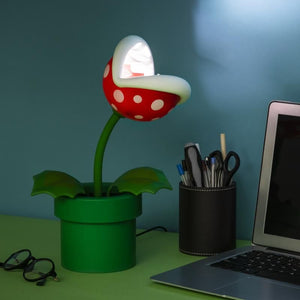 Super Mario Piranha Plant Posable Desk Light - Sweets and Geeks