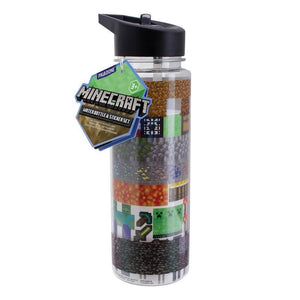 Minecraft Water Bottle and Sticker Set - Sweets and Geeks