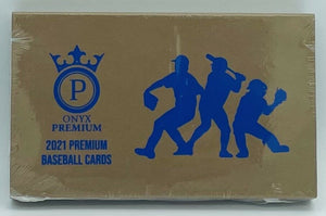 2021 Onyx Premium Baseball Hobby Box - Sweets and Geeks