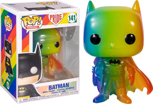 Funko Pop Heroes: Pride 2020 - Batman (RNBW) #141 (Item #49844) - Sweets and Geeks