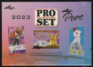 2023 Leaf Pro Set Pure Multi-Sport Hobby Box - Sweets and Geeks