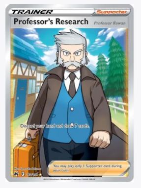 Professor's Research (Full Art) Crown Zenith # 150/159 - Sweets and Geeks