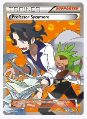 Professor Sycamore (Full Art) XY - Steam Siege # 114/114 - Sweets and Geeks