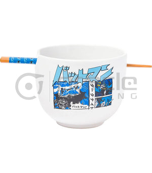 Batman Ramen Bowl & Chopsticks - Sweets and Geeks