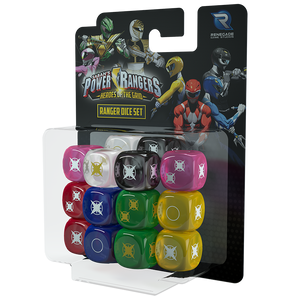 Power Rangers Heroes of the Grid: Ranger Dice Set - Sweets and Geeks