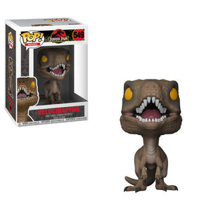 Funko Pop Movies: Jurassic Park - Velociraptor (Yellow Eyes) #549 - Sweets and Geeks