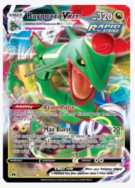 Rayquaza VMAX (101) Crown Zenith # 101/159 - Sweets and Geeks