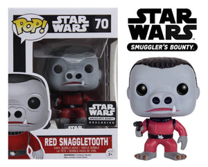 Funko Pop Movies: Star Wars - Red Snaggletooth (Smuggler's Bounty) #70 - Sweets and Geeks