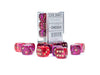 Chessex Gemini Translucent Red-Violet/Gold 16MM D6 Dice Block - Sweets and Geeks