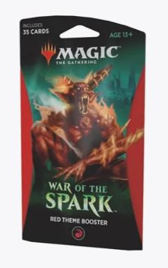 Magic the Gathering: War of the Spark - Theme Booster [Red] - Sweets and Geeks