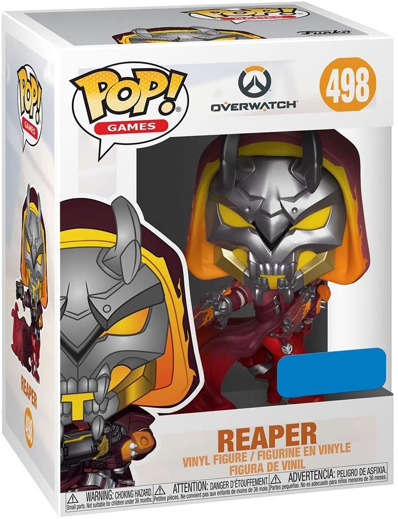 Funko POP! Games: Overwatch Reaper (Hell Fire) (Walmart Exclusive) #498