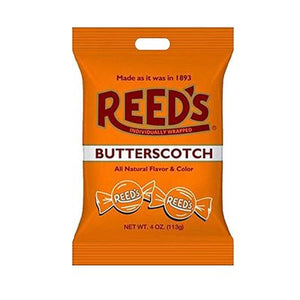 Reed's Butterscotch Hard Candies 4oz Bag - Sweets and Geeks