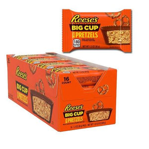 Reese's Big Cup With Pretzels 1.3 oz - Sweets and Geeks