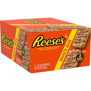 Reese's Peanut Butter Snack Bars - Sweets and Geeks