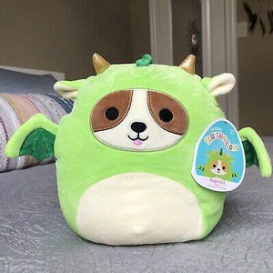 Squishmallow - Reginald the Dragon Corgi 8" - Sweets and Geeks