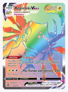Regieleki VMAX (Secret) SWSH12: Silver Tempest # 198/195 - Sweets and Geeks