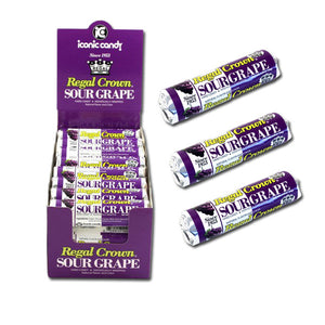 Regal Crown Sour Grape Rolls - Sweets and Geeks