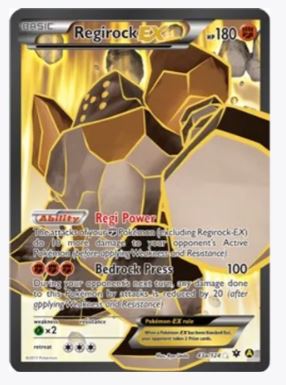 Regirock EX - 43a/124 Alternate Art Promos # 043a/124 - Sweets and Geeks