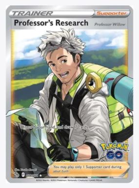 Professor's Research (Full Art) Pokemon GO # 078/078 - Sweets and Geeks