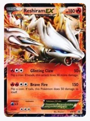 Reshiram EX - BW36 Black and White Promos # BW36 - Sweets and Geeks