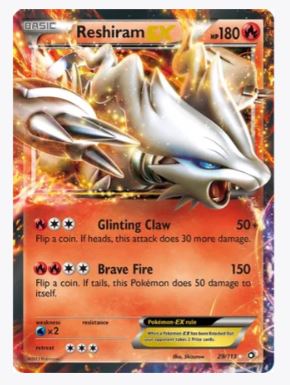 Reshiram EX Legendary Treasures # 29/113 - Sweets and Geeks