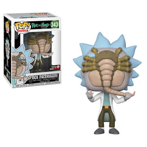 Funko Pop Animation: Rick and Morty - Rick (Facehugger) Game Stop Exclusive #795 - Sweets and Geeks