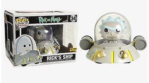 Funko Pop! - Rick and Morty - Ricks Ship #34 - Sweets and Geeks
