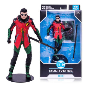 McFarlane Toys DC Multiverse Robin (Gotham Knights) 7 inch Action Figure - Sweets and Geeks
