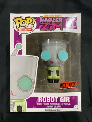 Funko Pop Television: Invader Zim - Robot Gir (Hot Topic Exclusive) #276 - Sweets and Geeks