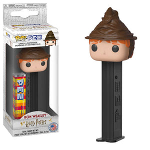 Funko Pop Pez: Harry Potter - Ron Weasley (Sorting Hat) (Item #37242) - Sweets and Geeks