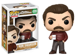 Funko Pop! Parks and Recreation - Ron Swanson #499 - Sweets and Geeks