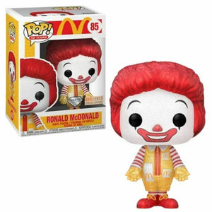 Funko POP! Ad Icons: McDonalds - Ronald McDonald (Diamond Glitter) (Box Lunch Exclusive) #85 - Sweets and Geeks