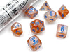 Borealis Polyhedral Lab Dice Tube (7 Dice) - Sweets and Geeks