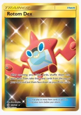 Rotom Dex (Secret) SM Base Set # 159/149 - Sweets and Geeks