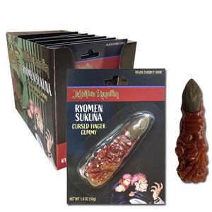 Jujutsu Kaisen Ryomen Sukuna's Cursed Finger Gummy 1.8oz - Sweets and Geeks