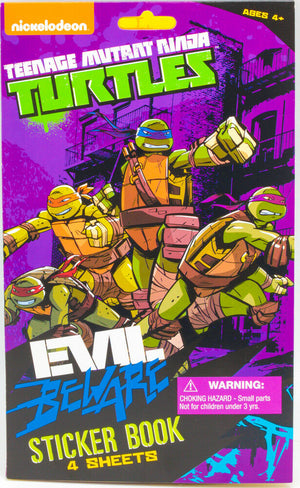Teenage Mutant Ninja Turtles Sticker Book - Sweets and Geeks