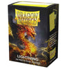 Dragon Shield: Matte Lightning Dual Standard Size Sleeves - 100ct - Sweets and Geeks