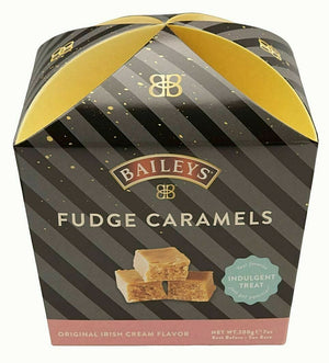 Baileys Irish Cream Fudge Caramels Carton - Sweets and Geeks