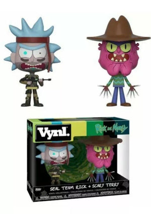Funko Vinyl Rick and Morty - Seal Team Rick + Scary Terry - Sweets and Geeks