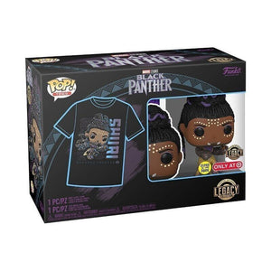 Funko Pop! & Tee! Marvel - Shuri (GITD) (XL) - Sweets and Geeks