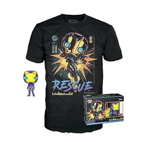 Funko Pop! Tees: Avengers Endgame - Rescue (Blacklight) #480 - Sweets and Geeks