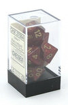Glitter Polyhedral Dice Block (7 Dice) - Sweets and Geeks