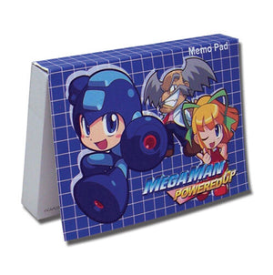 Megaman - Powered Up! Memo Pad - Sweets and Geeks