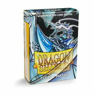 Dragon Shield Small Matte Sleeves - Clear - Sweets and Geeks