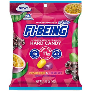 Fi-Being Passion Fruit and Elderberry 1.76oz Bag - Sweets and Geeks