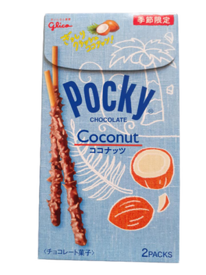 Almond Coconut Chocolate Pocky 58g - Sweets and Geeks