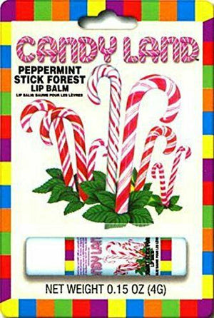 Candyland Peppermint Stick Forest Lip Balm - Sweets and Geeks