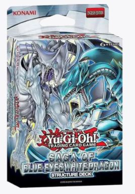 Structure Deck: Saga of Blue-Eyes White Dragon [2022 Unlimited Edition] - Sweets and Geeks